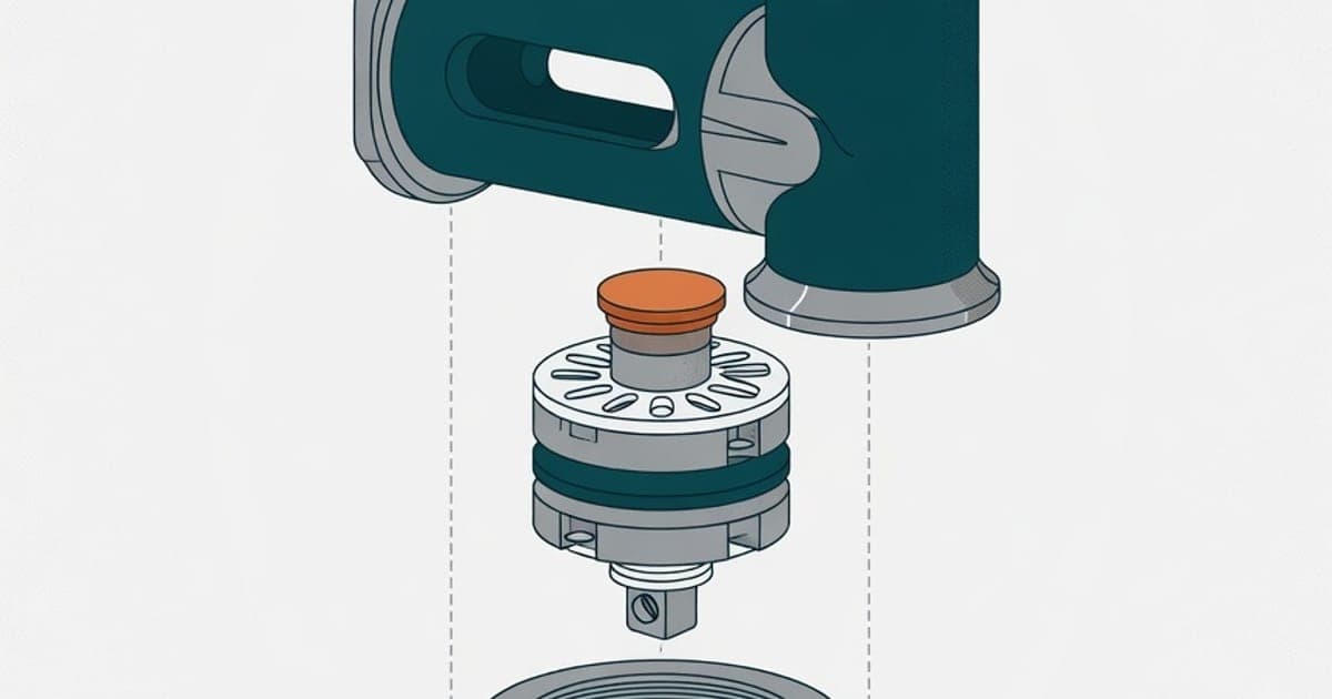 Replacing a Tap Cartridge and Fixing a Dripping Mixer